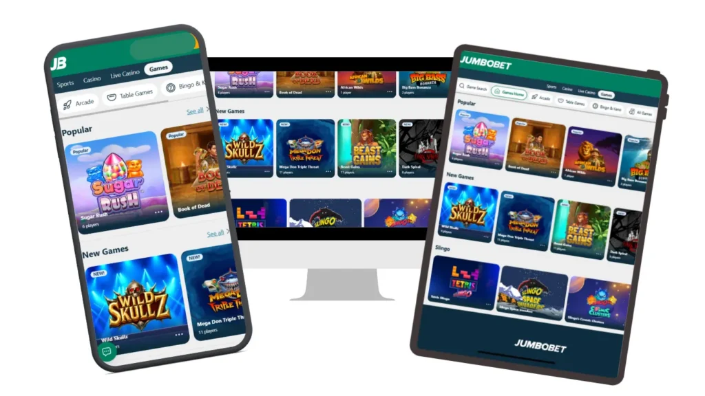 JumboBet platform image